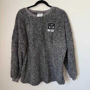 Disney World gray sherpa fuzzy spirit jersey